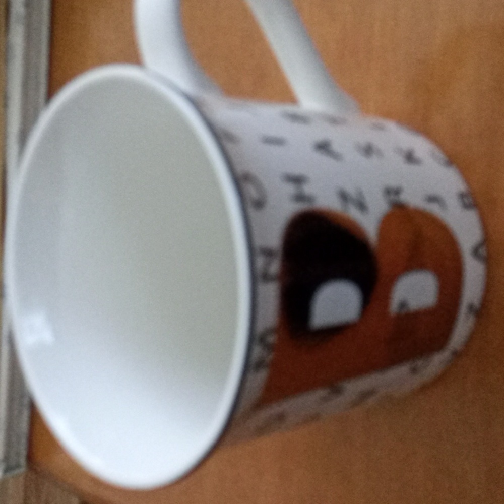 Abbott Stoneware Alphabet Coffee Mug B